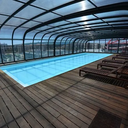 Apartamento Benfica T2 Lux Garden Com Piscina,